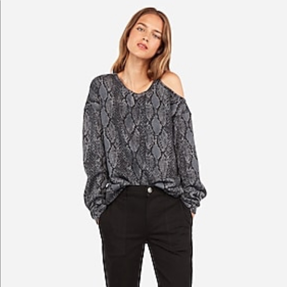 Snakeprint Sweatshirt